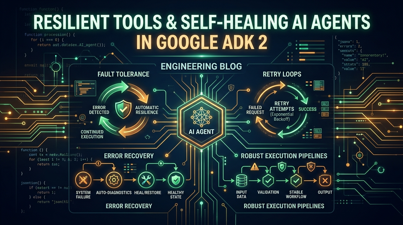 Resilient Tools: ADK's Error Conventions & Self-Healing Agents